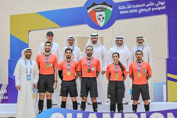 اليرموك بطلاً لكأس كرة الصالات