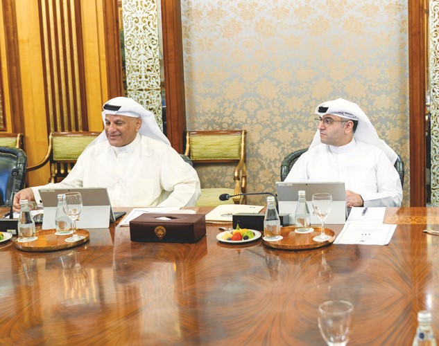 د.نادر الجلال وعبداللطيف المشاري