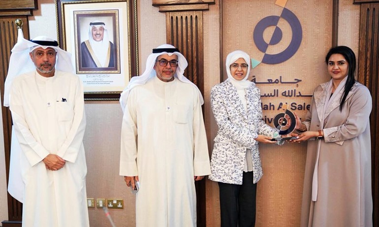 جامعة عبدالله السالم تستقبل وفداً من مؤسسات التعليم العالي والبحث العلمي بدول «التعاون»