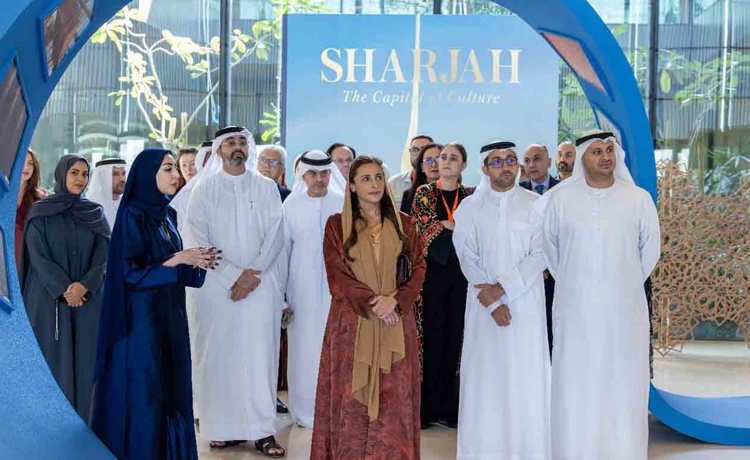 بدور القاسمي تشهد إطلاق كتاب «الشارقة: عاصمة الثقافة»