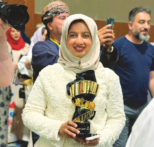  بقشة سعد أفضل وثائقي في السينمائي الخليجي 