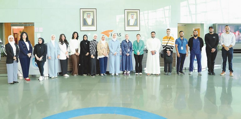 المشاركون في ورشة عمل الوقاية من مضاعفات القدم السكرية وعلاجها بتنظيم معهد دسمان للسكري