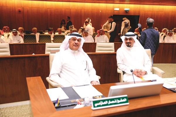 ناصر الجدعان ونصار العازمي