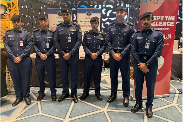 قوّة الإطفاء العام شاركت في المعرض المصاحب لجائزة الرئيس التنفيذي للشركة الكويتية لنفط الخليج
