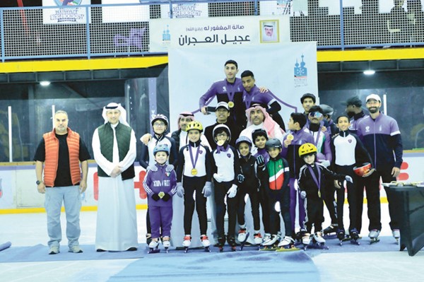 العجمي: الألعاب الشتوية حريص على تطوير التزلج على الجليد 