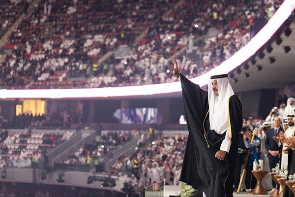 أمير قطر يفتتح كأس العرب الـ 11