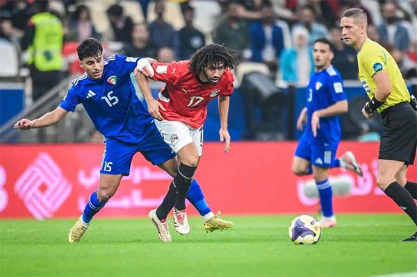 «الأزرق» ومنتخب مصر «حبايب» في كأس العرب
