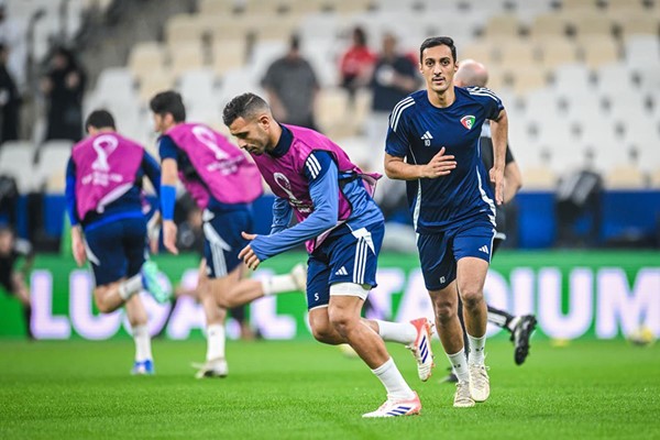 «الأزرق» ومنتخب مصر «حبايب» في كأس العرب