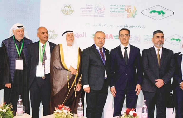 عبدالرضا: دعم الكفاءات الهندسية العربية بما يسهم في تحقيق الأمن الغذائي العربي وتعزيز التنمية المستدامة