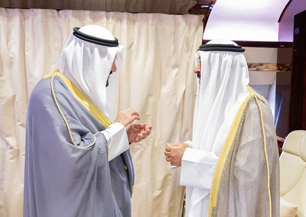 صاحب السمو يتوجه إلى مملكة البحرين لترؤس وفد البلاد في القمة الخليجية