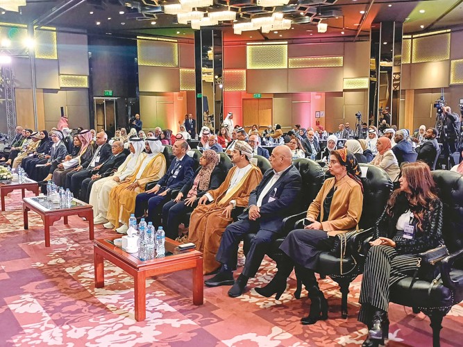 جانب من أعمال المؤتمر العربي رفيع المستوى حول عمل الأطفال