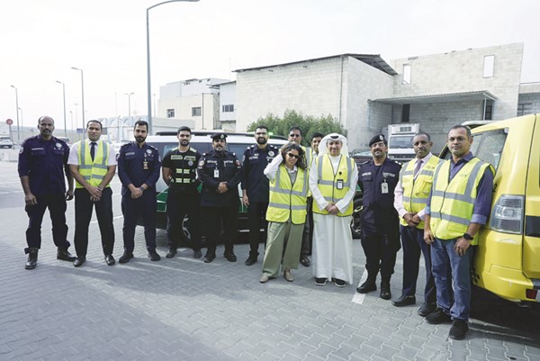  الوطني ينفذ بنجاح تجربة إخلاء وهمي لمبناه في الري 