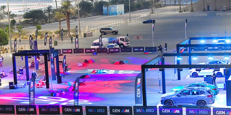  علي الغانم وأولاده للسيارات تنظم تجربة قيادة BMW M على حلبة KMT 