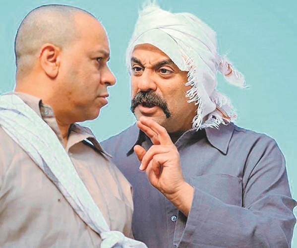 أمين في مشهد من مسلسل محمد علي رود