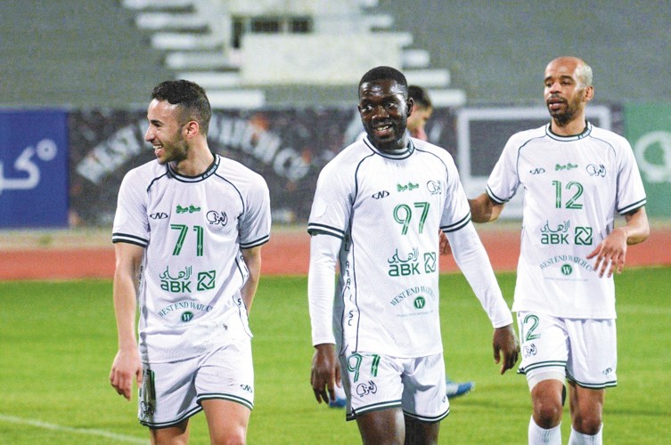 العربي والقادسية في جاهزية عالية لموقعة الديربي غدا