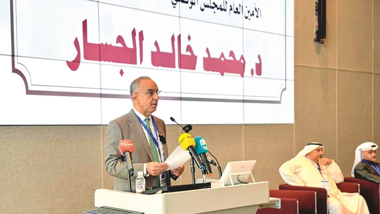 الأمين العام للمجلس الوطني للثقافة والفنون والآداب د.محمد الجسار