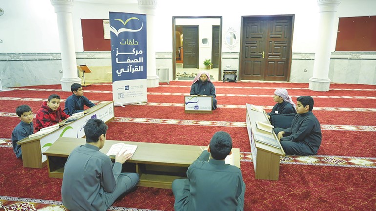 جانب من مسابقة الكويت الكبرى لحفظ القرآن الكريم وتجويده