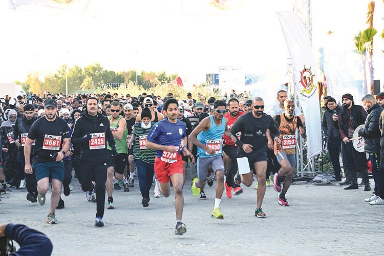 ماراثون مبارك الكبير تشجيع على ممارسة الرياضة