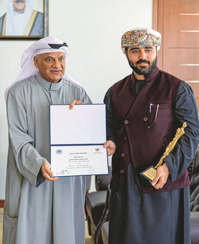  والفائز بجائزة أفضل ممثل دور أول جهاد البلوشي