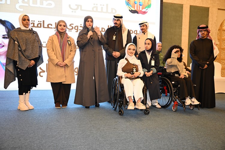 جانب من الاحتفال بمناسبة اليوم العالمي لذوي الإعاقة