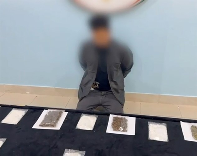  وآخر ضبط بحشيش وبودرة لاريكا