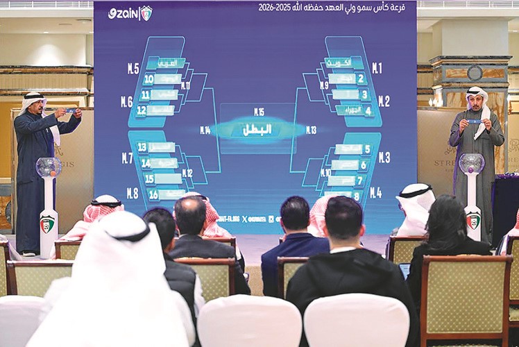 مواجهات كأس سمو الأمير حسب الترتيب .. والعربي والقادسية في المجموعة الثانية من بطولة سمو ولي العهد