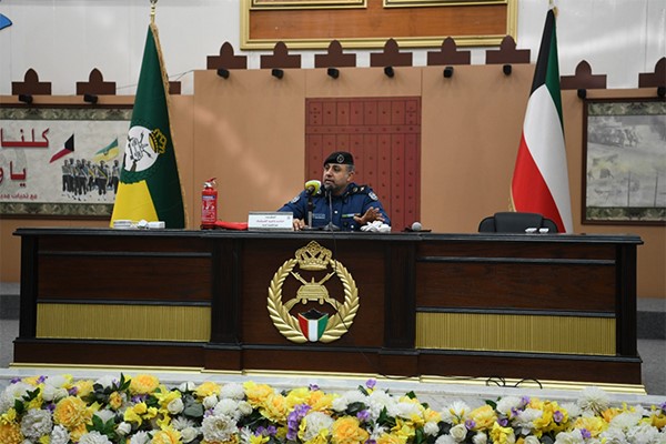 قوة الإطفاء العام تقيم محاضرة توعوية في الحرس الوطني