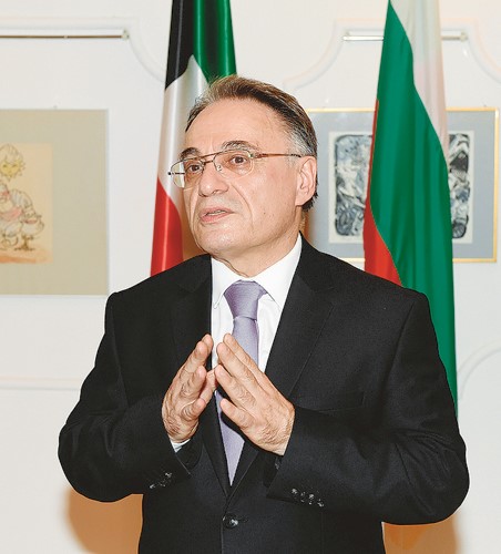 سفير بلغاريا ديميتار ديميتروف