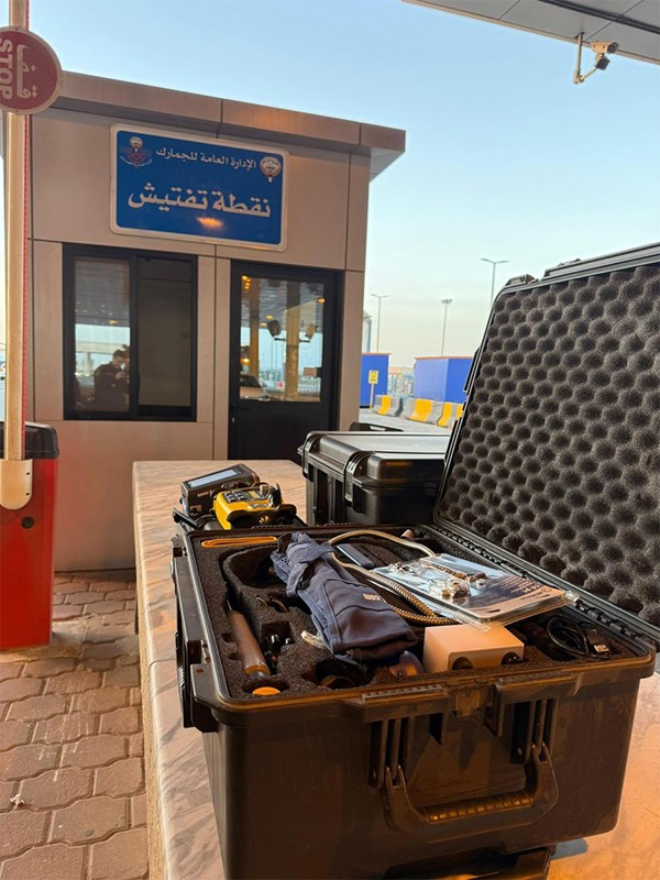 رئيس الإدارة العامة للجمارك ونائبه تفقدا منفذ جمارك النويصيب لمتابعة سير العمل وجاهزية المنفذ