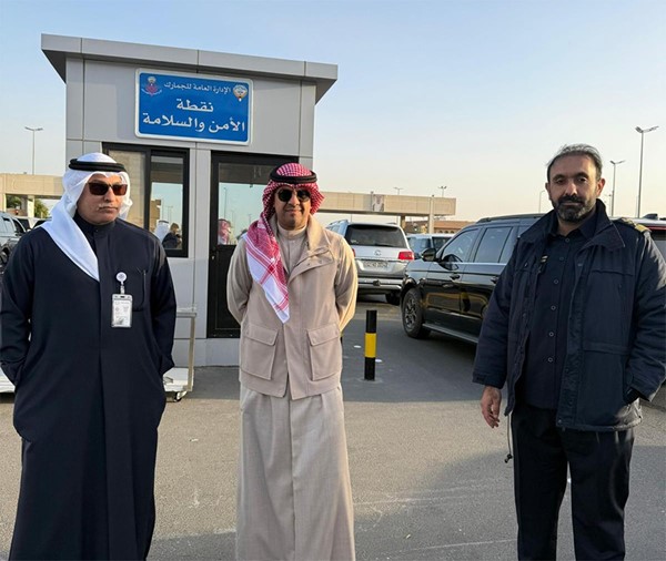 رئيس الإدارة العامة للجمارك ونائبه تفقدا منفذ جمارك النويصيب لمتابعة سير العمل وجاهزية المنفذ