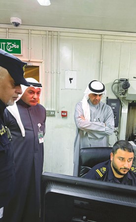 النويف: تكثيف الجهود لحماية البلاد من محاولات التهريب
