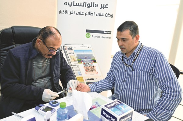 الزميل ابراهيم مطر