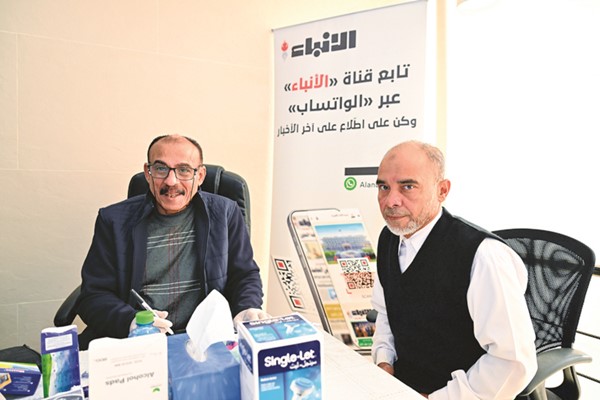 الزميل محمد حسن خلال الفحص