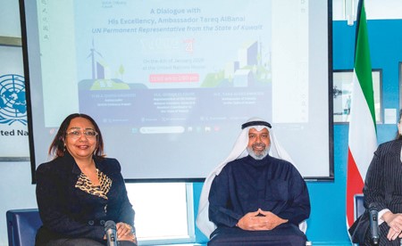 البناي: الأمم المتحدة حجر الأساس للعمل الديبلوماسي وعلاقتنا معها متجذرة