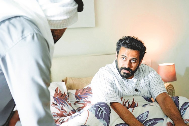 عبدالله بوشهري مع عبدالله السيف في المسلسل