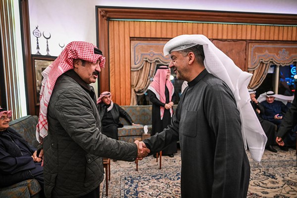 اليوسف يحتفي بالوفد الفرنسي وفريقي باريس سان جرمان ومارسيليا بحضور عدد من الشخصيات