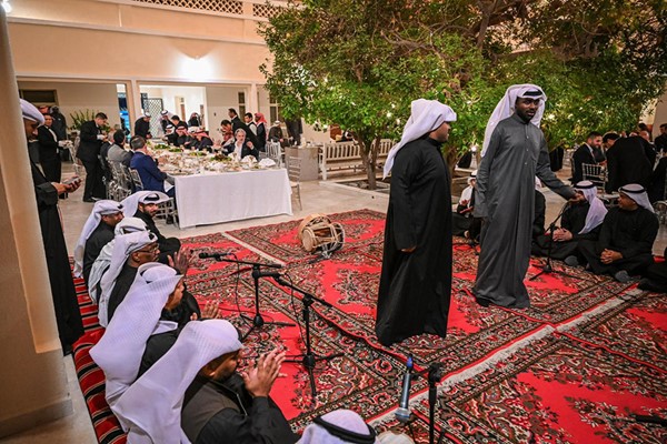 اليوسف يحتفي بالوفد الفرنسي وفريقي باريس سان جرمان ومارسيليا بحضور عدد من الشخصيات