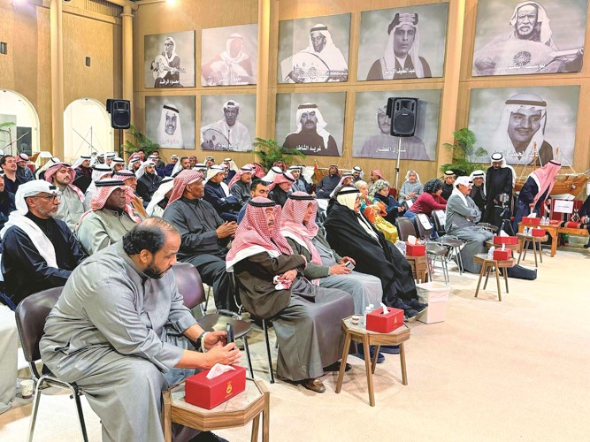 جمعية الفنانين احتفت بالفنون الشعبية في ليلة كويتية 