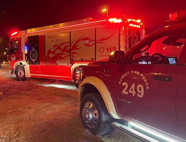 وفاة امرأة وطفل بحادث تصادم على الدائري السابع