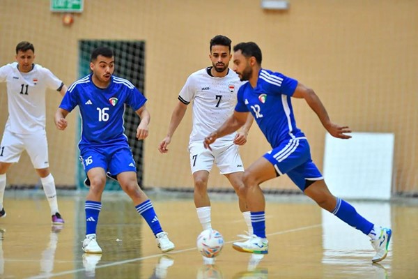 تعادل "أزرق الصالات" والعراق ودياً 2-2
