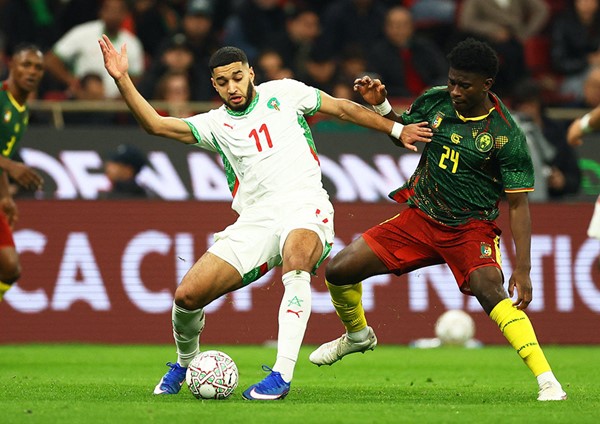 المغرب تعبر الكاميرون إلى نصف نهائي أمم أفريقيا