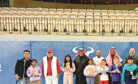 بدر معرفي يفوز بلقب مهرجان براعم التنس