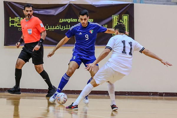 "أزرق الصالات" يخسر ودّية العراق