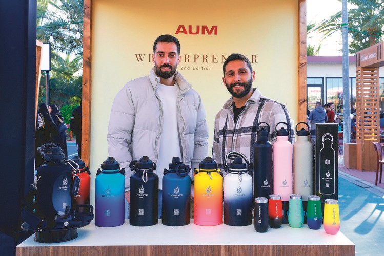 طلبة وخريجو AUM يقدمون مشاريع متميزة في معرض Winterpreneur Fair بنسخته الثانية