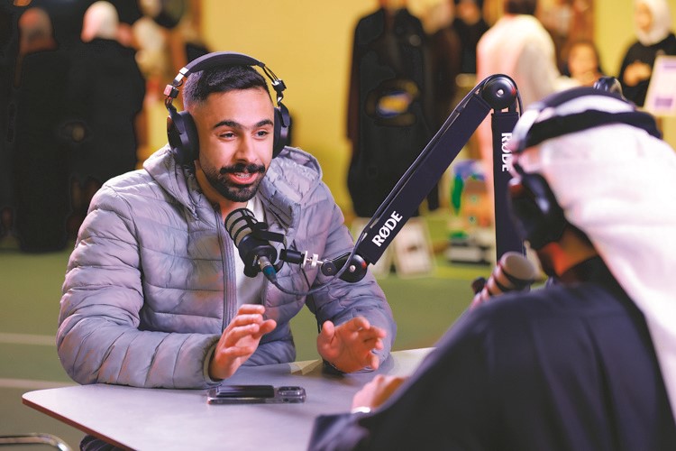 طلبة وخريجو AUM يقدمون مشاريع متميزة في معرض Winterpreneur Fair بنسخته الثانية