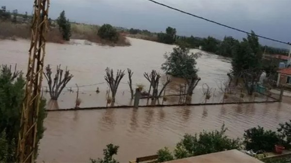 بالفيديو والصور..فيضان نهر الكبير يوقع أضراراً مادية كبيرة في لبنان وسورية