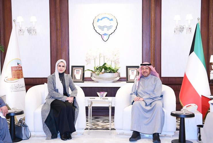 عذبي الناصر يؤكد أهمية الشراكة المؤسسية خلال لقائه الأمين العام للأوقاف