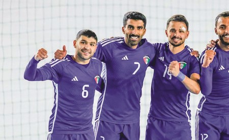 «أزرق الصالات» يهزم أوزبكستان ودياً.. ويعود للبلاد اليوم