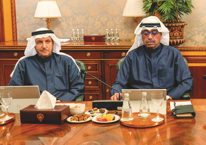 شريدة المعوشرجي والشيخ عبدالله العلي