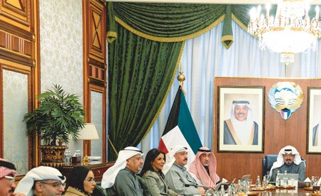 مجلس الوزراء يرحب بالدعوة الموجهة إلى صاحب السمو من الرئيس الأميركي للمشاركة في الجهود الدولية الخاصة بمجلس السلام